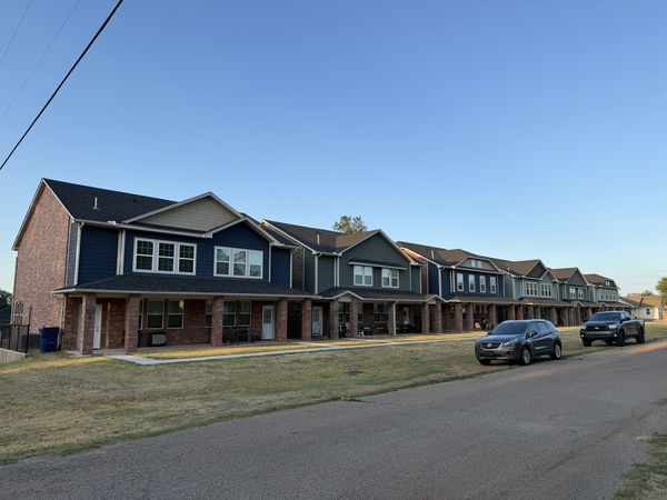 Logan Avenue, the row from the street