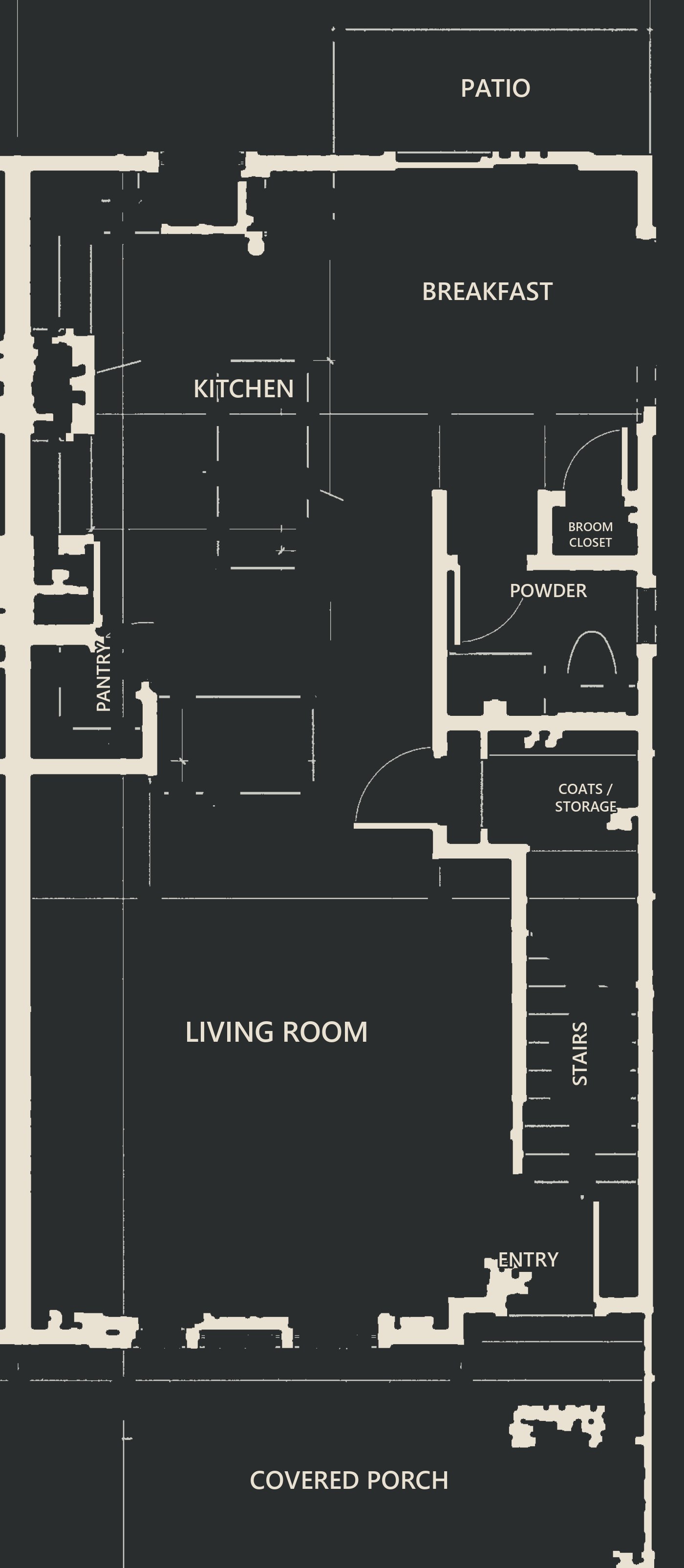 First level floor plan